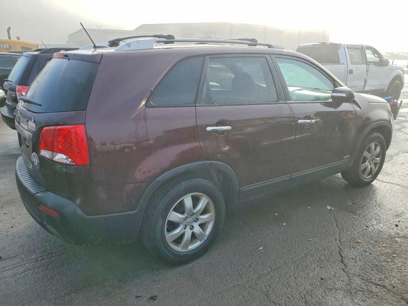 2012 Kia Sorento VIN 5XYKTDA61CG299104 COPART salvage auction — FRONT END, Oh - Cert Of Title-Salvage, sold $625 on 2026-07-23 (photo 3)
