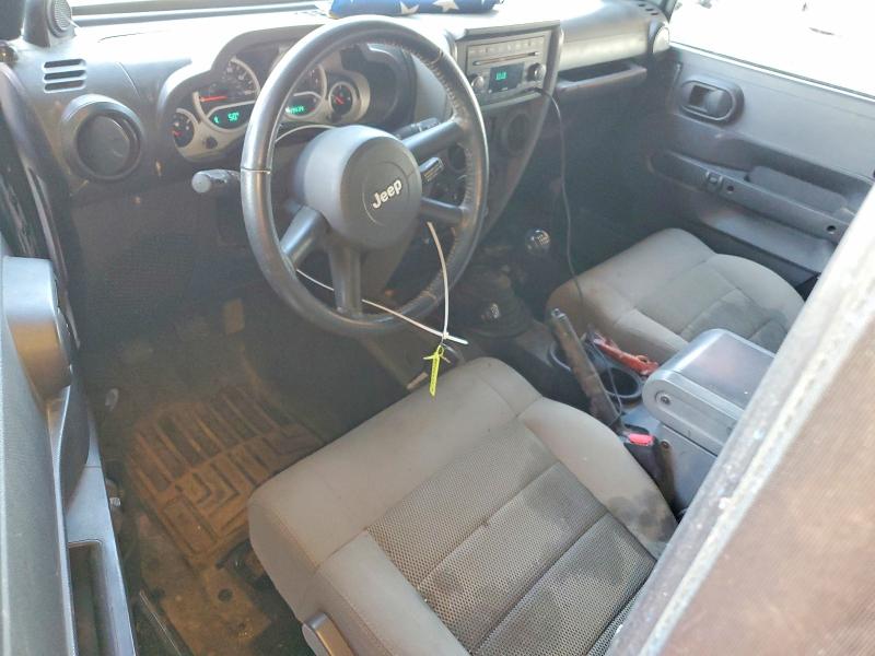 2008 Jeep Wrangler / VIN 1J4GA64148L519333 COPART salvage auction — FRONT END, CA - SALVAGE CERTIFICATE, sold $2,600 on 2026-07-09 (photo 8)