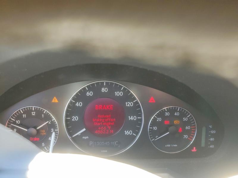 2004 Mercedes-benz E-class VIN WDBUF65J24A468962 COPART salvage auction — FRONT END, FL - CERT OF TITLE SLVG REBUILDABLE, sold $350 on 2026-08-07 (photo 9)