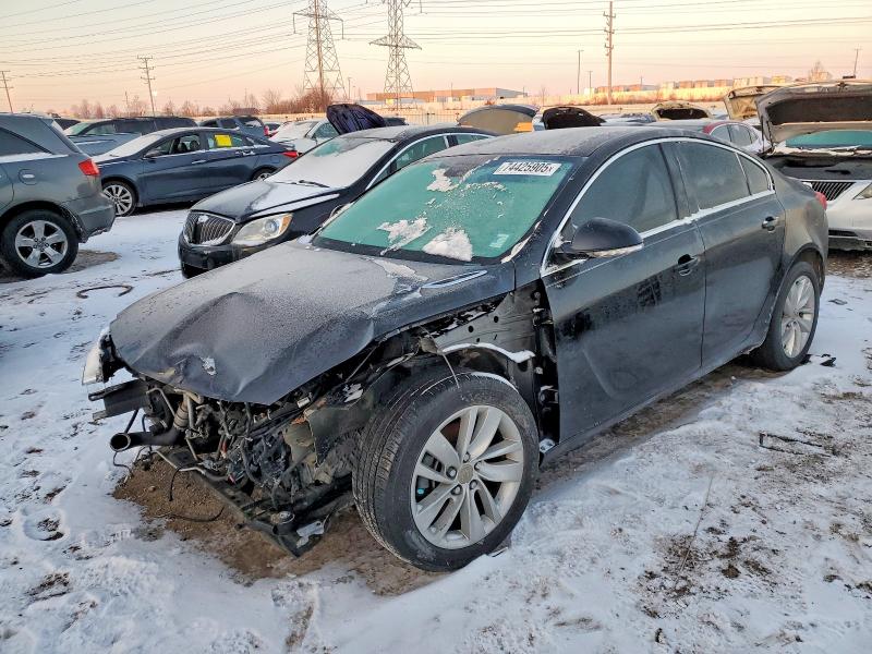2016 Buick Regal VIN 2G4GK5EX4G9122612 COPART salvage auction — FRONT END, Il - Certificate Of Title, sold $450 on 2026-07-09 (photo 1)