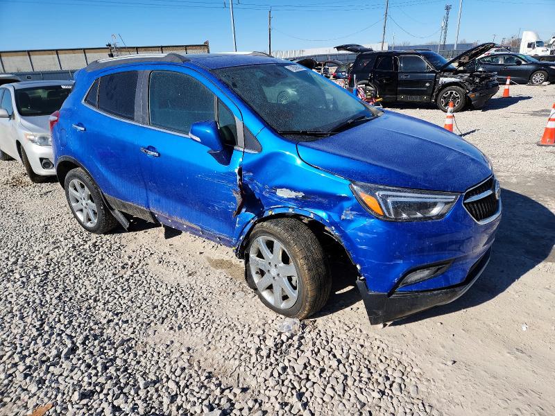 2018 Buick Encore VIN KL4CJGSB0JB549912 COPART salvage auction — FRONT END, Oh - Cert Of Title-Salvage, sold $2,600 on 2026-07-07 (photo 4)
