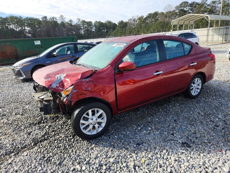 2018 Nissan Versa VIN 3N1CN7AP7JL870614 COPART salvage auction — FRONT END, GA - CERT OF TITLE-SALVAGE, sold $250 on 2026-07-02 (photo 1)