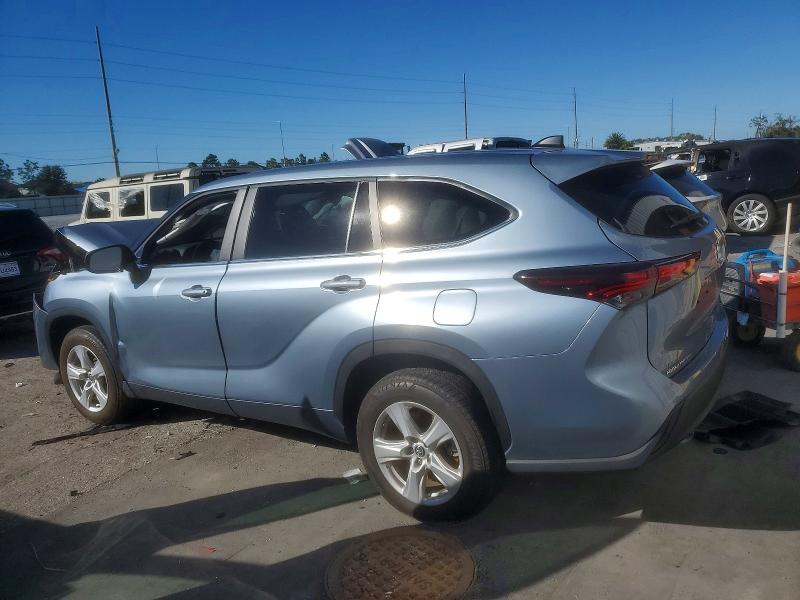 2024 Toyota Highlander VIN 5TDZARAH0RS535143 COPART salvage auction — FRONT END, Fl - Cert Of Title Slvg Rebuildable, sold $11,900 on 2026-07-15 (photo 2)