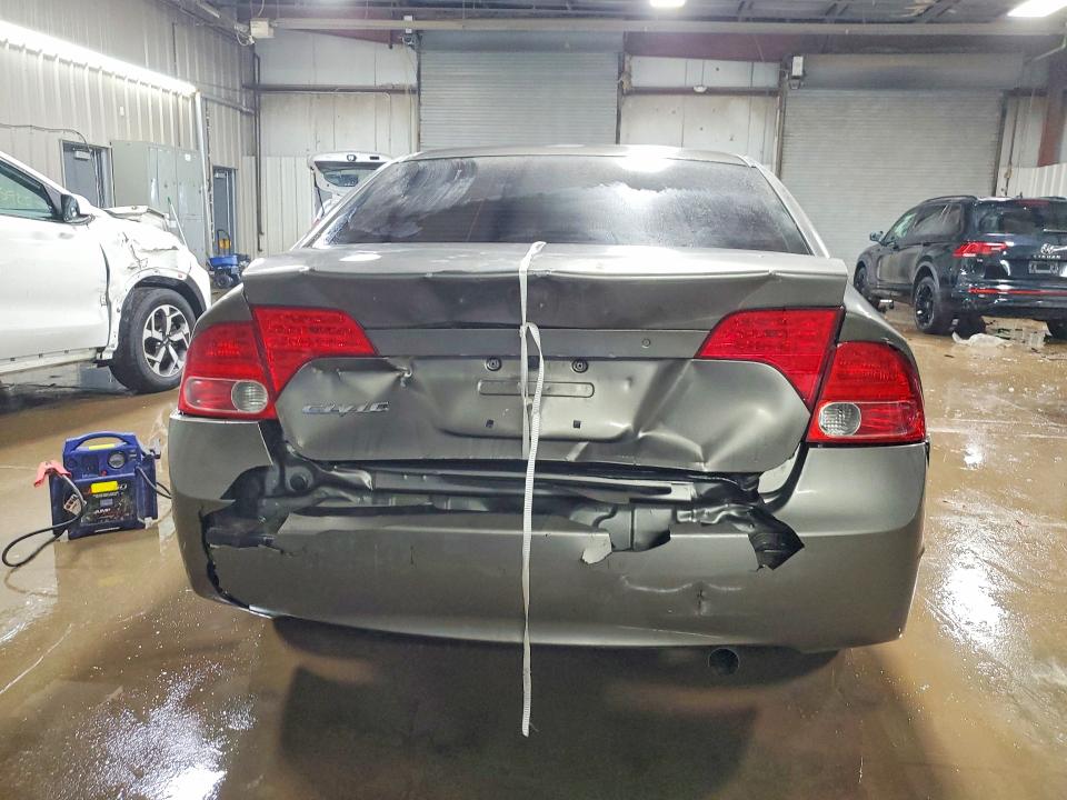 2007 Honda Civic VIN 2HGFA16527H316619 COPART salvage auction — FRONT END, Nh - Cert Of Title-Salvage, sold $500 on 2026-07-30 (photo 6)