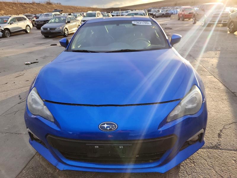 2014 Subaru Brz VIN JF1ZCAC11E9600902 COPART salvage auction — REAR END, Co - Bill Of Sale-Parts Only, sold $1,000 on 2026-07-13 (photo 5)