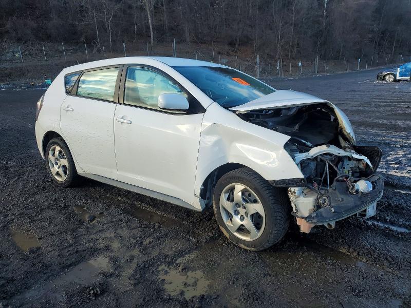 2009 Pontiac Vibe VIN 5Y2SP67829Z476956 COPART salvage auction — FRONT END, NY - MV-907A SALVAGE CERTIFICATE, sold $400 on 2026-09-01 (photo 4)