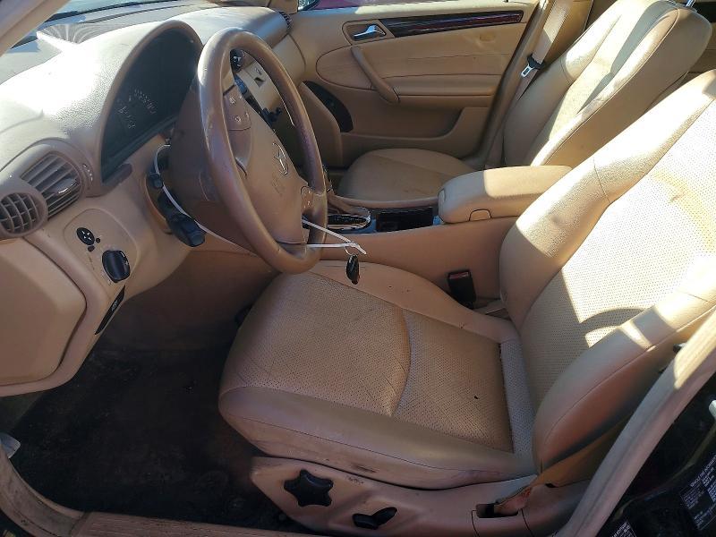 2004 Mercedes-benz C-klasse VIN WDBRF81J44F442700 COPART salvage auction — FRONT END, Ks - Cert Of Title-Salvage, sold $375 on 2026-08-11 (photo 7)