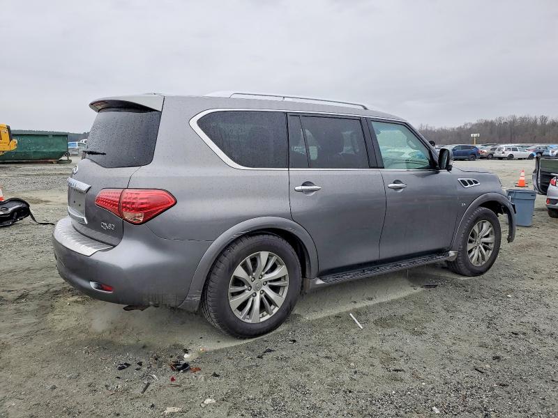 2016 Infiniti Qx80 VIN JN8AZ2NE5G9120154 COPART salvage auction — FRONT END, Sc - Cert Of Title-Salvage, sold $3,800 on 2026-07-06 (photo 3)