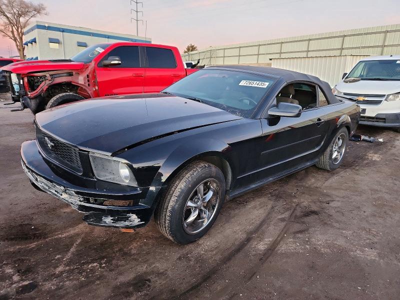 2007 Ford Mustang VIN 1ZVFT84N375296552 COPART salvage auction — FRONT END, Nm - Cert Of Title-Salvage, sold $1,050 on 2026-07-09 (photo 1)