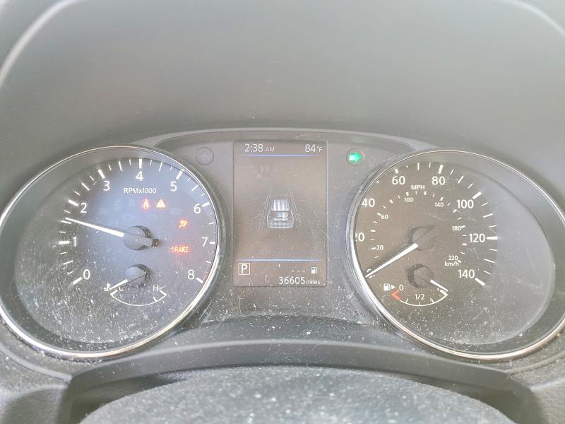 2020 Nissan Rogue sport VIN KNMAT2MT6LP527287 COPART salvage auction — FRONT END, Ca - Salvage Certificate, sold $1,900 on 2026-07-09 (photo 9)