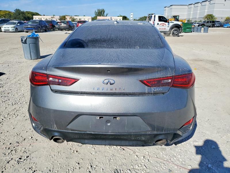 2017 Infiniti Q60 VIN JN1CV7EK4HM111241 COPART salvage auction — FRONT END, Fl - Cert Of Title Slvg Rebuildable, sold $3,650 on 2026-07-14 (photo 6)