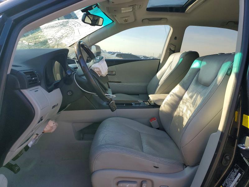 2011 Lexus Rx VIN 2T2ZK1BA4BC045363 COPART salvage auction — FRONT END, Tx - Salvage Vehicle Title, sold $1,950 on 2026-07-03 (photo 7)
