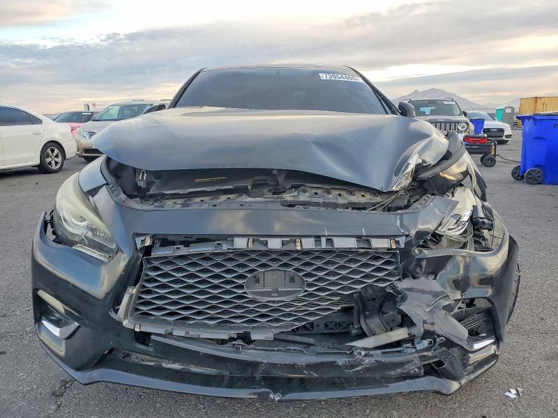 2018 Infiniti Q50 VIN JN1EV7AR7JM440761 COPART salvage auction — FRONT END, Nv - Salvage Title, sold $3,250 on 2026-07-20 (photo 5)