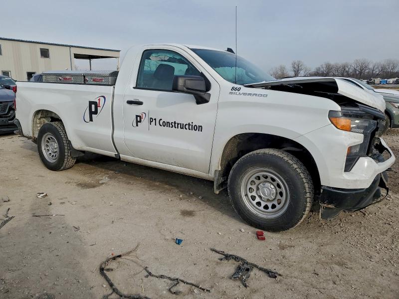 2024 Chevrolet Silverado 1500 VIN 3GCNAAEK4RG353790 COPART salvage auction — FRONT END, Ks - Cert Of Title-Salvage, sold $7,600 on 2026-07-30 (photo 4)