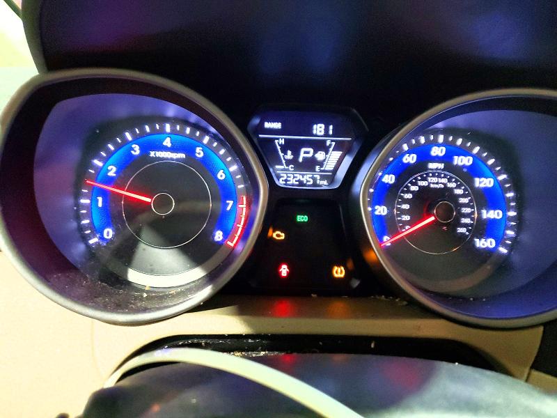 2015 Hyundai Elantra VIN KMHDH4AE6FU380079 COPART salvage auction — VANDALISM, Ar - Cert Of Title-Salvage, sold $475 on 2026-07-08 (photo 9)