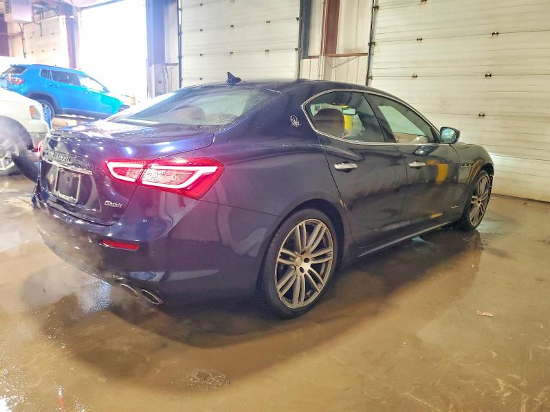 2019 Maserati Ghibli VIN ZAM57YSLXK1319230 COPART salvage auction — FRONT END, De - Salvage Certificate, sold $4,850 on 2026-08-14 (photo 3)