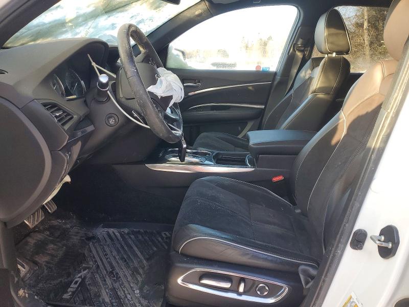 2019 Acura Mdx VIN 5J8YD4H07KL800459 COPART salvage auction — FRONT END, On - Permit No Brand - Unfit, sold $7,600 on 2026-07-30 (photo 7)