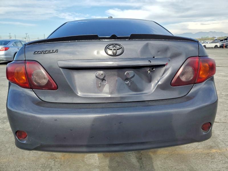 2009 Toyota Corolla VIN JTDBL40E199037957 COPART salvage auction — BURN, CA - NON-REPAIRABLE VEHICLE CERT, sold $225 on 2026-07-08 (photo 6)