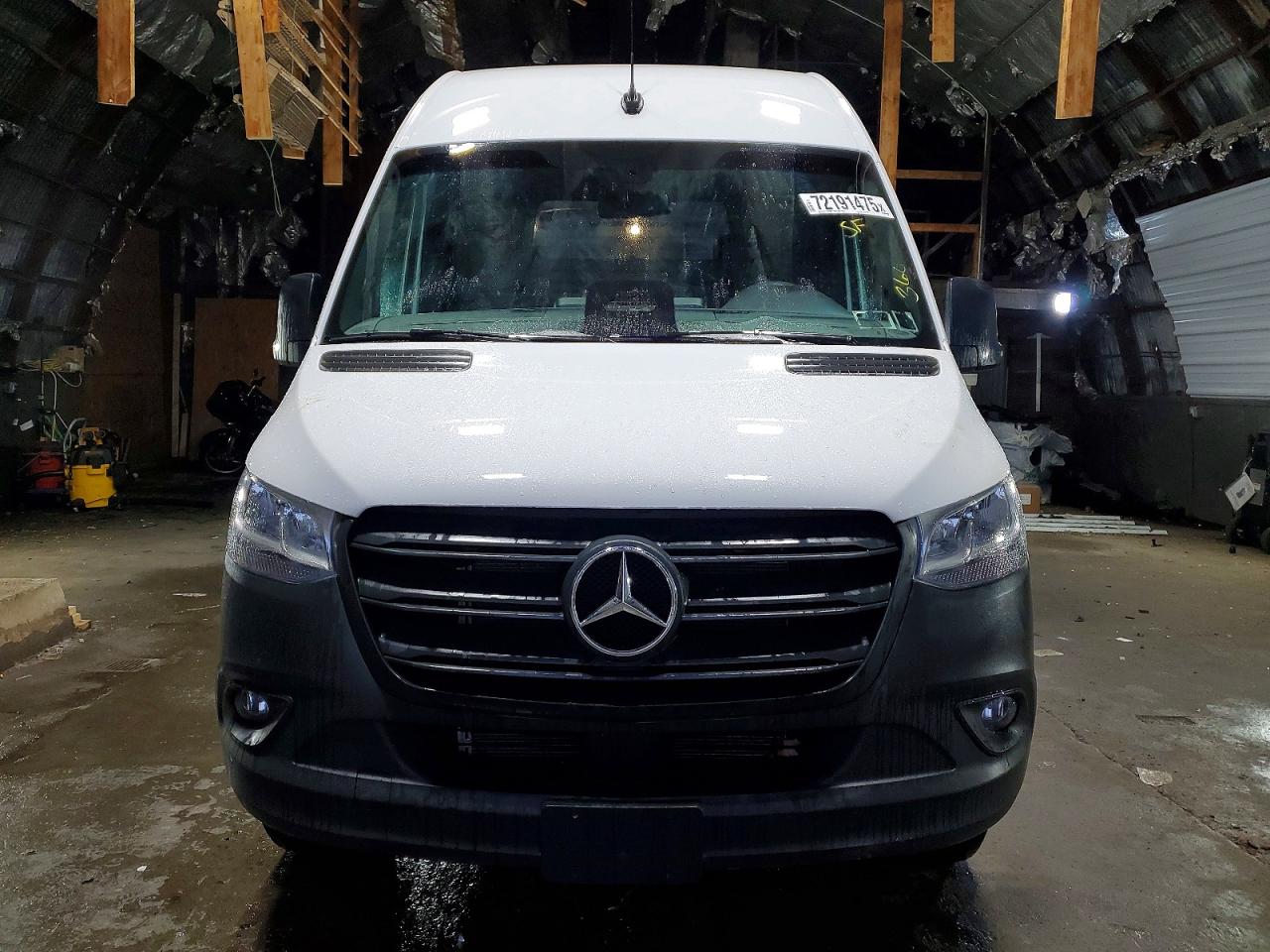 2025 Mercedes-benz Sprinter VIN W1Y4NCHY3ST195569 COPART salvage auction — Mechanical, NY - MV-907A SALVAGE CERTIFICATE, sold $25,000 on 2026-02-16 (photo 5)