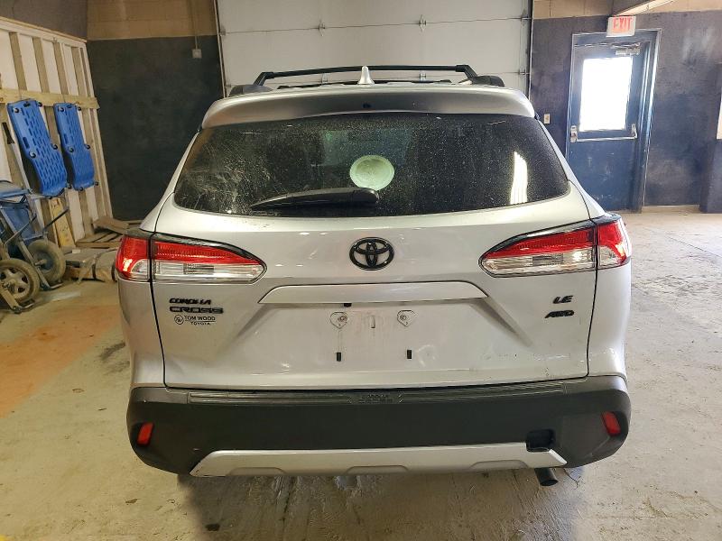 2022 Toyota Corolla cross VIN 7MUBAABG6NV038199 COPART salvage auction — FRONT END, Salvage Title, sold $500 on 2026-07-21 (photo 6)