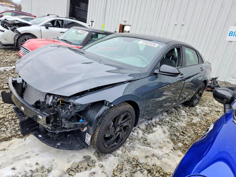 2026 Hyundai Elantra VIN KMHLM4DG8TU111128 COPART salvage auction — FRONT END, Nj - Cert Of Title-Salvage, sold $6,100 on 2026-07-29 (photo 1)