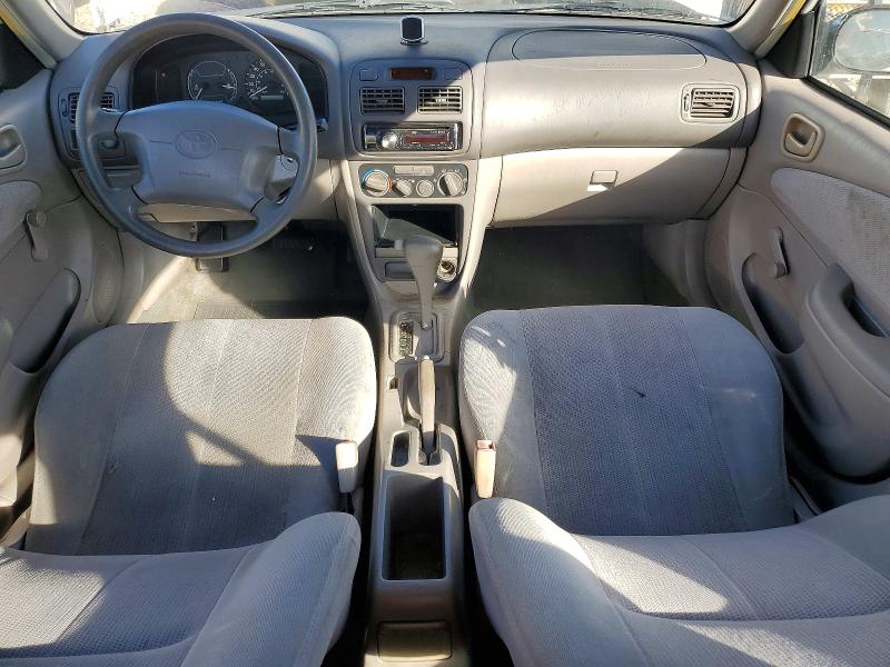 2001 Toyota Corolla VIN 1NXBR12EX1Z507104 COPART salvage auction — FRONT END, Id - Salvage Certificate Of Title, sold $200 on 2026-07-09 (photo 8)