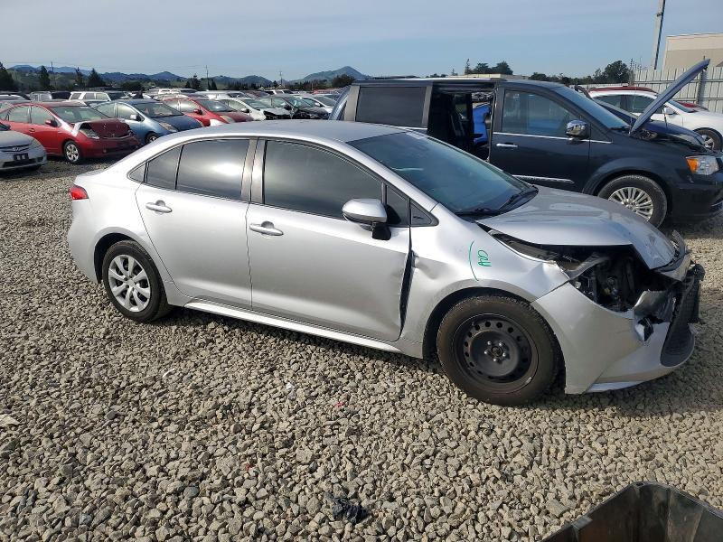 2020 Toyota Corolla VIN JTDEPRAE0LJ016777 COPART salvage auction — FRONT END, Ca - Salvage Certificate, sold $3,100 on 2026-07-09 (photo 4)
