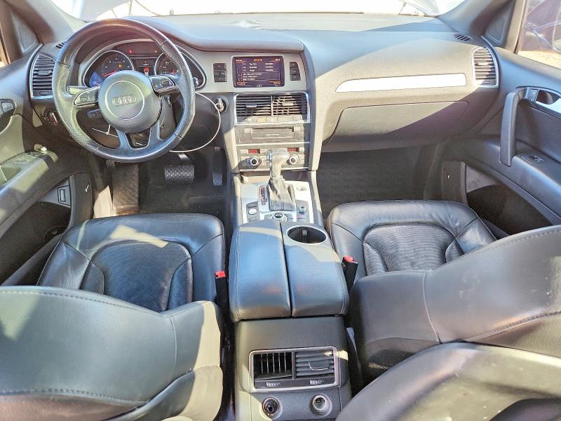 2015 Audi Q7 VIN WA1DGAFE8FD001656 COPART salvage auction — FRONT END, Al - Certificate Of Title, sold $1,150 on 2026-08-22 (photo 8)
