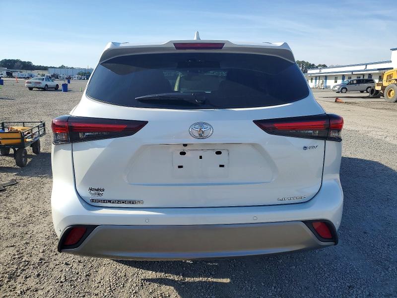 2025 Toyota Highlander hybrid VIN 5TDKBRCH8SS648596 COPART salvage auction — Front End, NC - SALVAGE CERTIFICATE OF TITLE, sold $30,000 on 2026-02-02 (photo 6)