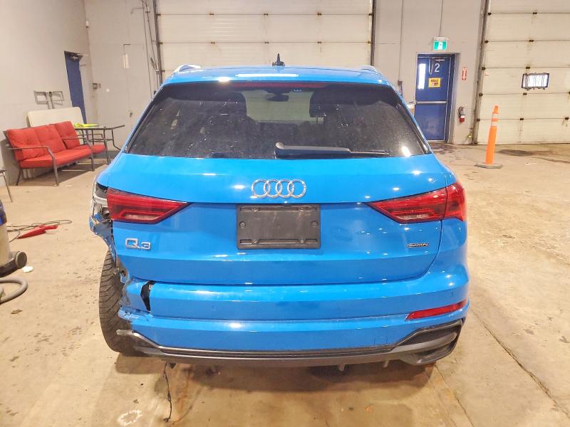 2021 Audi Q3 VIN WA1FECF30M1152093 COPART salvage auction — REAR END, Ns - Salvage Title, sold $500 on 2026-07-30 (photo 6)