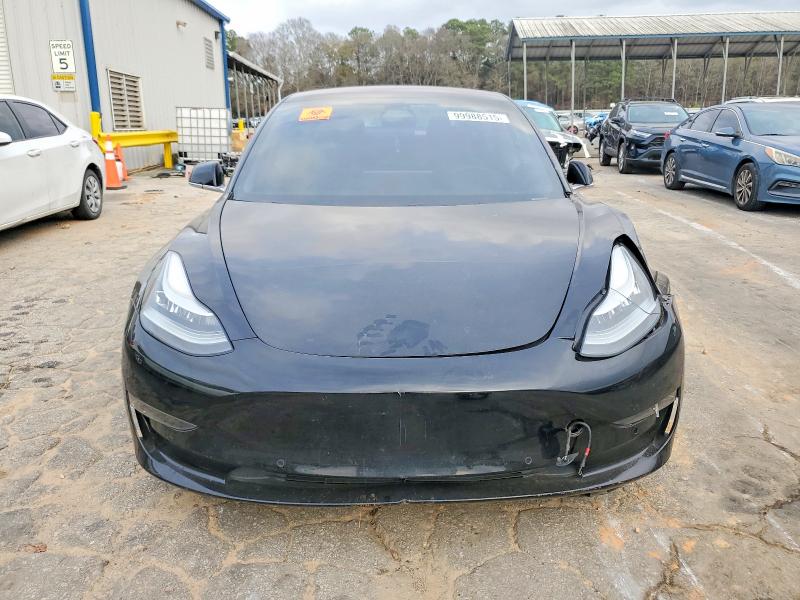 2018 Tesla Model 3 VIN 5YJ3E1EA7JF123111 COPART salvage auction — FRONT END, GA - CERT OF TITLE-SALVAGE, sold $1,750 on 2026-07-28 (photo 5)
