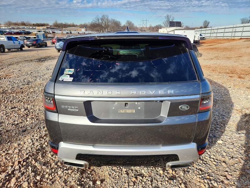 2018 Land rover Range rover sport VIN SALWR2RK8JA193342 COPART salvage auction — MECHANICAL, Ok - Certificate Of Title (P), sold $10,400 on 2026-07-07 (photo 6)