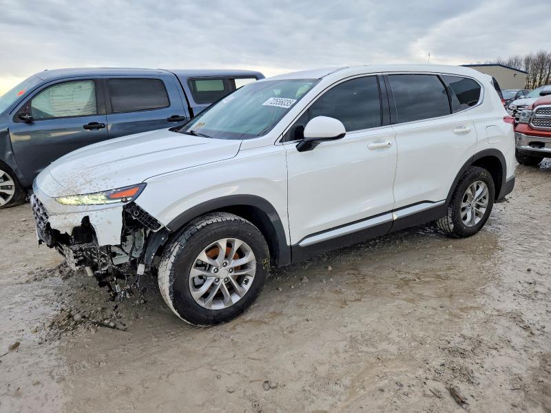 2019 Hyundai Santa fe VIN 5NMS3CAD7KH066048 COPART salvage auction — FRONT END, MI - CERT OF TITLE-SALVAGE VEHICLE, sold $3,050 on 2026-07-02 (photo 1)