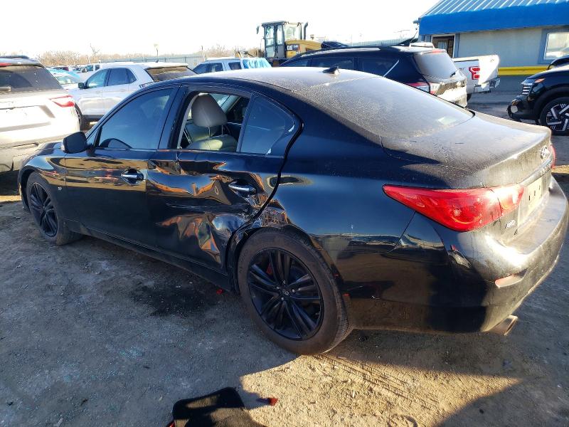 2015 Infiniti Q50 VIN JN1BV7AR4FM414631 COPART salvage auction — SIDE, Wv - Salvage Certificate, sold $900 on 2026-07-13 (photo 2)