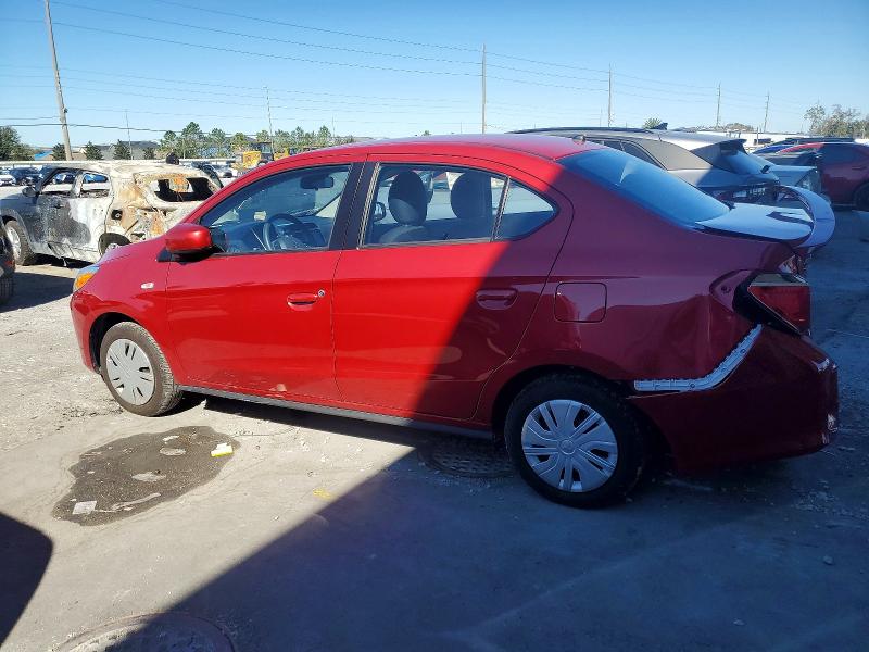 2024 Mitsubishi Mirage VIN ML32FUFJ2RHF19666 COPART salvage auction — REAR END, FL - CERTIFICATE OF DESTRUCTION, sold $2,850 on 2026-07-10 (photo 2)
