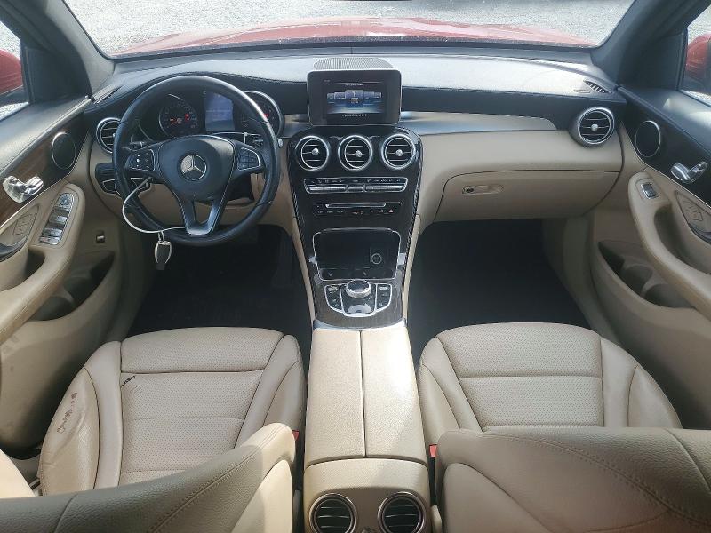2017 Mercedes-benz Glc VIN WDC0G4KBXHV012621 COPART salvage auction — FRONT END, Id - Salvage Certificate Of Title, sold $4,150 on 2026-07-22 (photo 8)