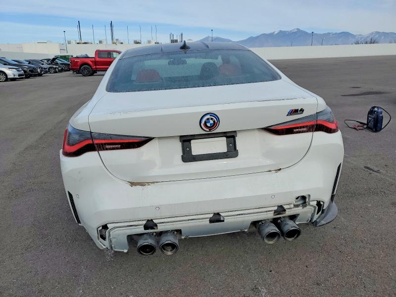 2022 BMW M4 VIN WBS43AZ08NCK30336 COPART salvage auction — FRONT END, Ut - Salvage Certificate, sold $13,400 on 2026-07-31 (photo 6)