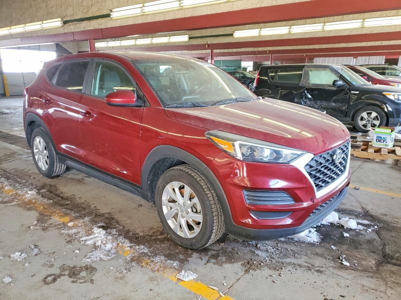 2019 Hyundai Tucson VIN KM8J2CA40KU000590 COPART salvage auction — FRONT END, In - Cert Of Title-Salvage Title, sold $3,150 on 2026-07-27 (photo 4)