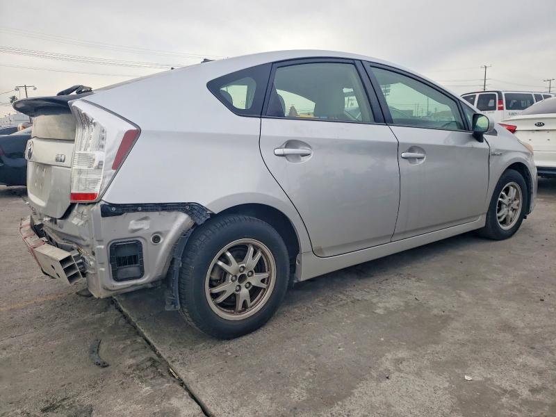 2010 Toyota Prius VIN JTDKN3DU9A0245079 COPART salvage auction — REAR END, Ca - Salvage Certificate, sold $2,000 on 2026-07-27 (photo 3)