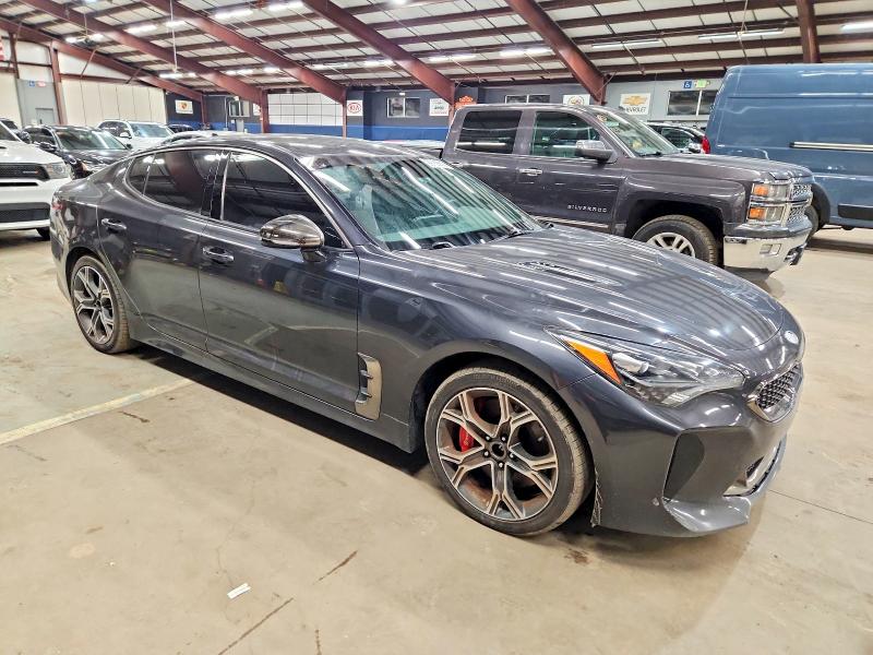 2019 Kia Stinger VIN KNAE35LC9K6051624 COPART salvage auction — FRONT END, Ny - Certificate Of Title, sold $11,000 on 2026-07-10 (photo 4)