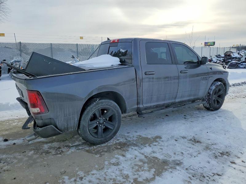 2018 Ram 1500 VIN 1C6RR7MT6JS209802 COPART salvage auction — REAR END, In - Cert Of Title-Salvage Title, sold $5,200 on 2026-07-09 (photo 3)