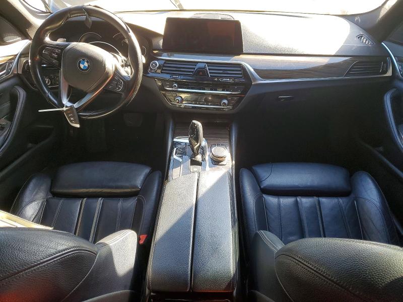 2018 BMW 5er VIN WBAJA5C51JWA38874 COPART salvage auction — SIDE, Salvage Title, sold $5,900 on 2026-07-20 (photo 8)