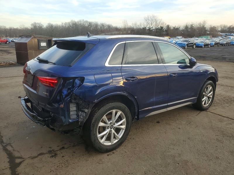 2021 Audi Q3 VIN WA1DECF32M1112749 COPART salvage auction — REAR END, Fl - Cert Of Title Slvg Rebuildable, sold $4,250 on 2026-07-21 (photo 3)