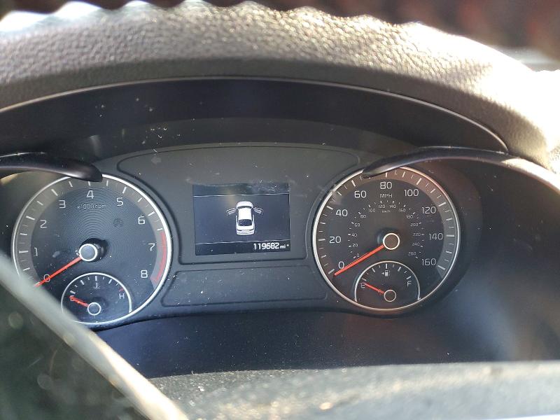 2019 Kia Optima VIN 5XXGT4L3XKG289828 COPART salvage auction — FRONT END, Al - Cert Of Title-Salvage Title, sold $825 on 2026-07-28 (photo 9)