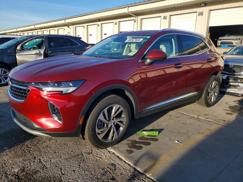 2021 Buick Envision VIN LRBFZNR4XMD086062 COPART salvage auction — REAR END, Ky - Cert Of Title-Salvage, sold $5,700 on 2026-07-28 (photo 1)