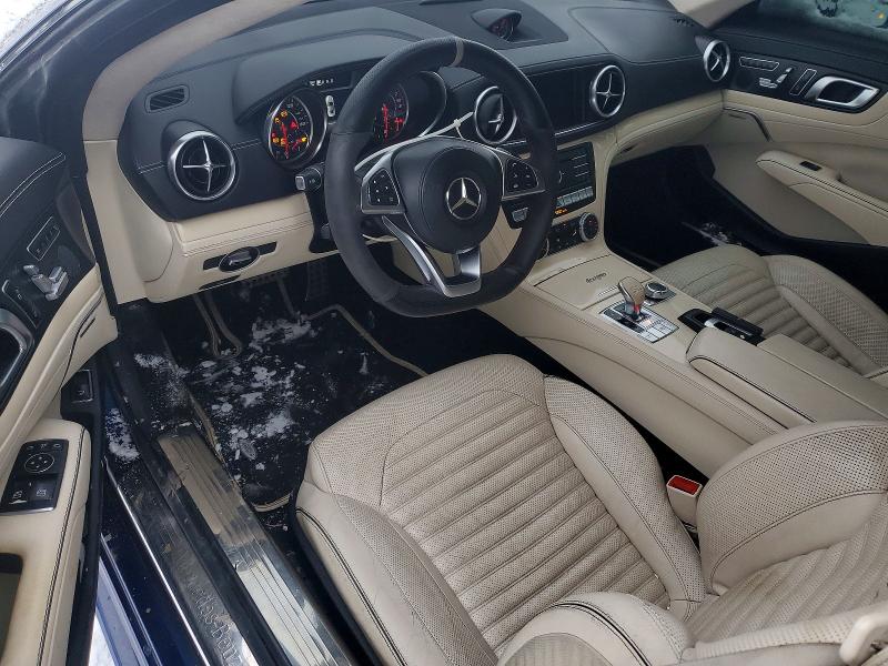 2017 Mercedes-benz Sl-class VIN WDDJK7DA8HF049925 COPART salvage auction — FRONT END, Ca - Cert Of Title-Salvaged, sold $14,500 on 2026-07-27 (photo 8)