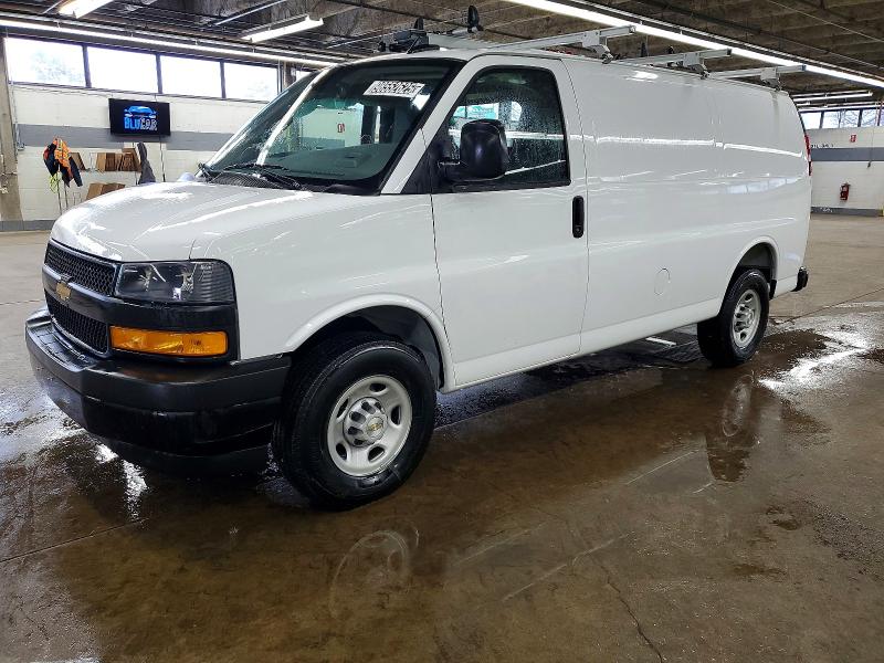 2025 Chevrolet Express 2500 VIN 1GCWGAFP2S1131895 COPART salvage auction — SIDE, Il - Salvage Certificate, sold $7,100 on 2026-07-22 (photo 1)