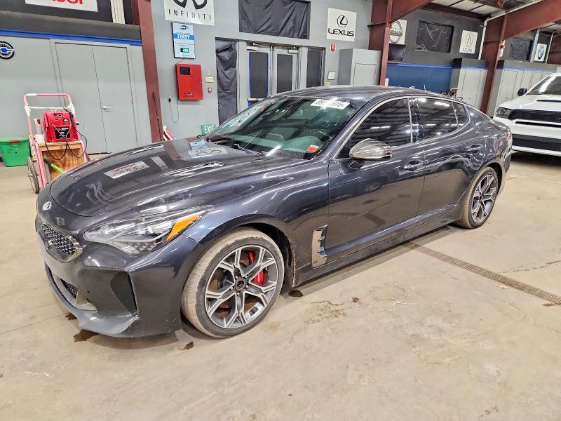 2019 Kia Stinger VIN KNAE35LC9K6051624 COPART salvage auction — FRONT END, Ny - Certificate Of Title, sold $11,000 on 2026-07-10 (photo 1)