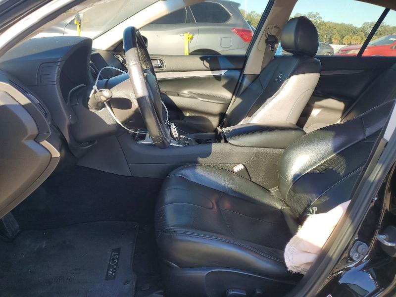 2013 Infiniti G VIN JN1CV6AP2DM301500 COPART salvage auction — SIDE, FL - CERT OF TITLE SLVG REBUILDABLE, sold $500 on 2026-07-22 (photo 7)