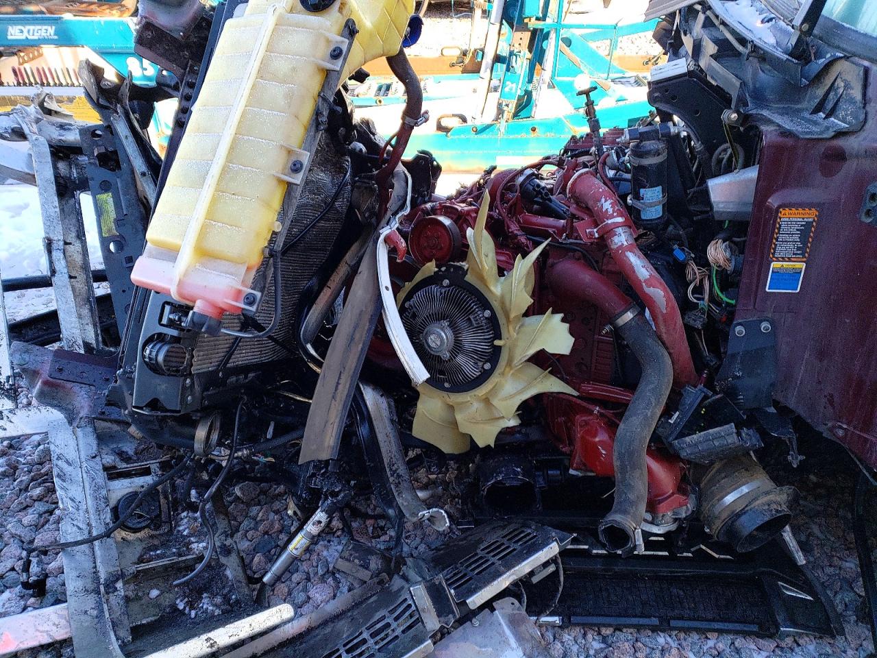 2022 Mack Anthem VIN 1M1AN4GY9NM026461 COPART salvage auction — Front End, MN - CERT OF TITLE-SALVAGE (P), sold $80 on 2026-05-27 (photo 7)